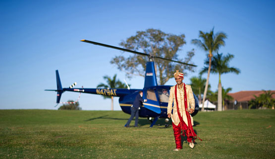 private helicopter charter